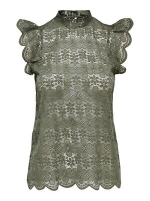 JDYBLOND S/L LACE TOP JRS NOOS Kalamata-DTM BUTTON