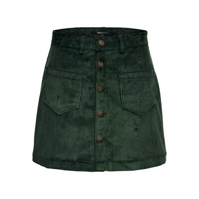 ONLAMAZING HW CORD LIFE SKIRT PNT NOOS Green Gecko