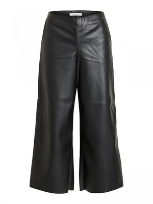 VIPEN RWRX CROPPED COATED PANTS - NOOS Black