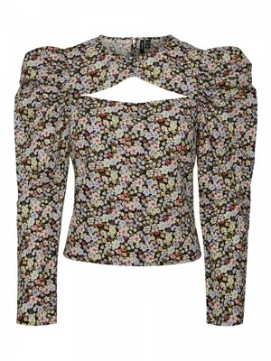 VMSARAH L/S CUT-OUT TOP SB8 Pastel Lilac-SARAH