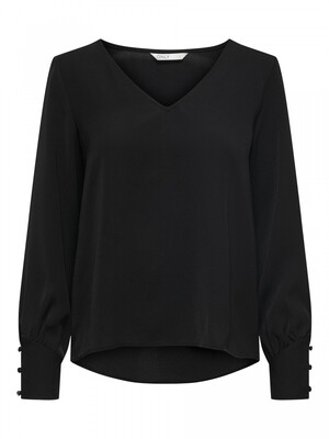 ONLUMA L/S TOP CS WVN Black
