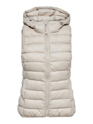 ONLNEWTAHOE HOOD WAISTCOAT OTW NOOS Pumice Stone