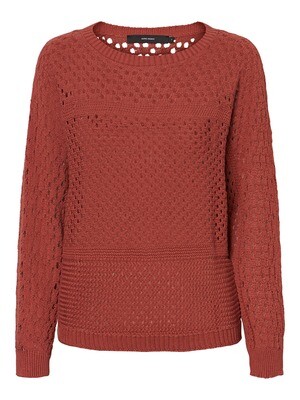 VMLIMA LS BOATNECK BLOUSE Marsala
