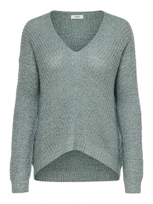 JDYNEW MEGAN L/S PULLOVER KNT NOOS Abyss green