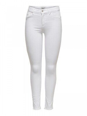 ONLBLUSH LIFE MID SK RAW ANK REA0730NOOS White
