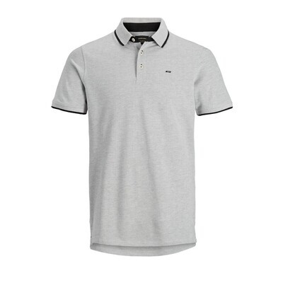 JJE PAULOS POLO SS NOOS LT GREY M