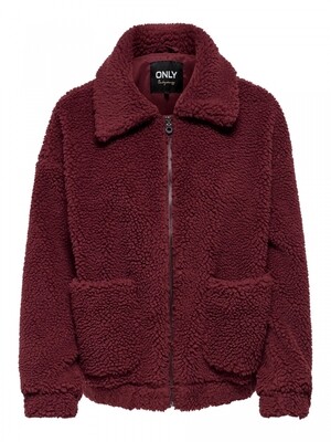 ONLEMMA SHERPA JACKET CC OTW Pomegranate