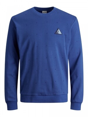 JCOBARBAR SWEAT CREW NECK Galaxy Blue