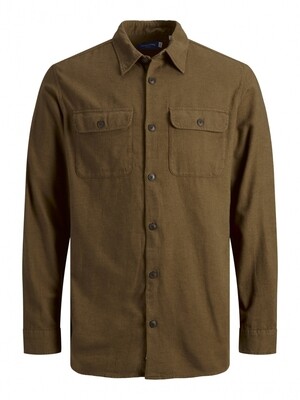 JORDARREN JAXON SHIRT LS Rubber-COMFORT