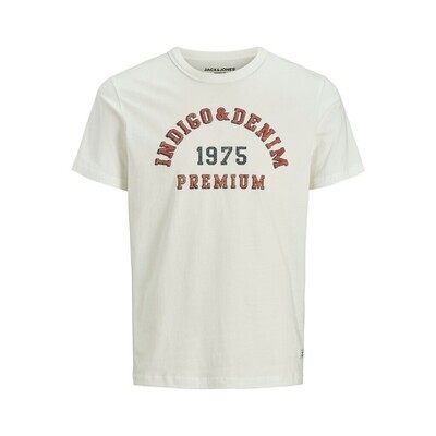 JPR BLU RE-RUNNER TEE SS CN DEC FU LTN Cloud Dancer/SLIM