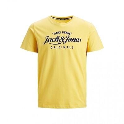 JOR LARS TEE SSCREW NECK Spicy Mustard/REG. J