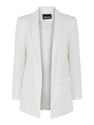 PCBOSSY LS LOOSE BLAZER NOOS Cloud Dancer