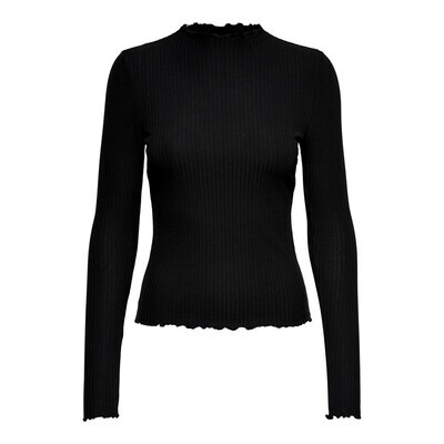 ONLEMMA L/S HIGH NECK TOP NOOS JRS Black