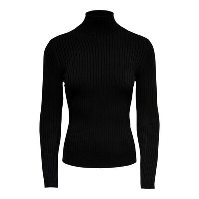 ONLKAROL L/S ROLLNECK PULLOVER KNT NOOS Black