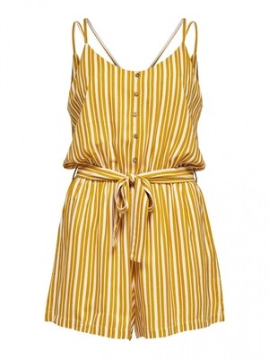 ONLMINT S/L PLAYSUIT WVN Cloud Dancer/BERLIN