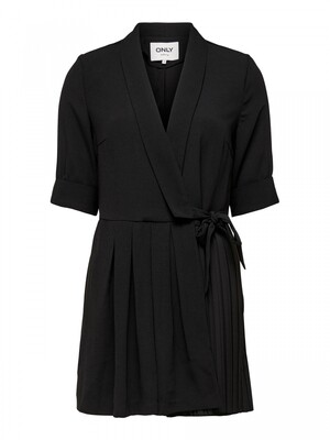 ONLHYACINT-LEDA 2/4 PLAYSUIT TLR Black