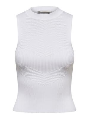 ONLBIANKA S/L TOP KNT Cloud Dancer