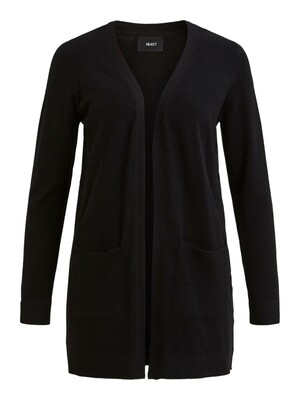 OBJTHESS L/S CARDIGAN NOOS Black
