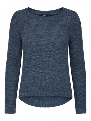 ONLGEENA XO L/S PULLOVER KNT NOOS Vintage Indigo
