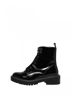 ONLBOLD-4 PU LACE UP BOOT NOOS Black