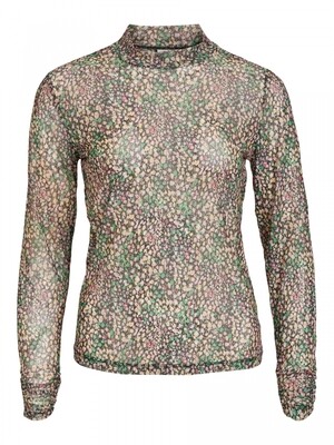 VIVOLETTE TURTELNECK L/S TOP Black/Vilta