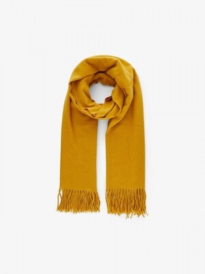 PCJIRA WOOL SCARF NOOS Nugget Gold