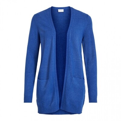 VIRIL OPEN L/S KNIT CARDIGAN - NOOS Mazarine Blue