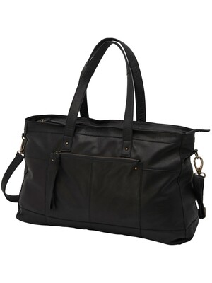 onlBUST LEATHER TRAVEL BAG ACC Black