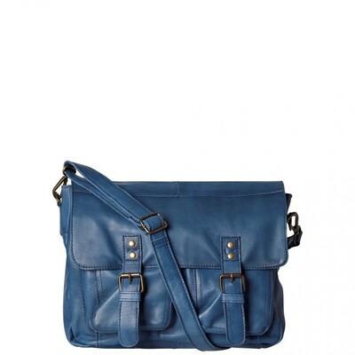 PCBROOKE LEATHER DAILY BAG Legion Blue