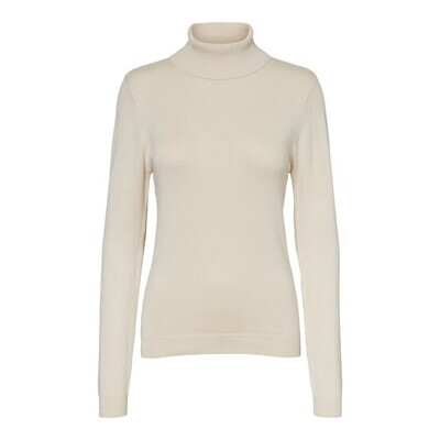 VMGLORY LS ROLLNECK BLOUSE NOOS Birch