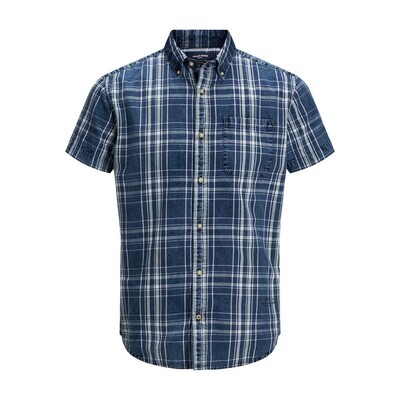 JPR BLUJAXON SHIRT S/S ONE POCKET Denim Blue/SLIM FIT