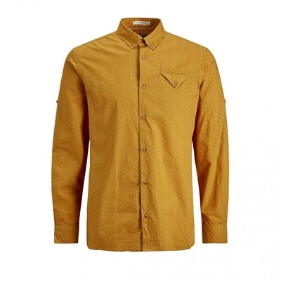 JOR DANIEL SHIRT LS Spicy Mustard/SLIM