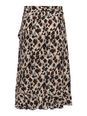 ONLCARLY FLOUNCE LONG SKIRT WVN NOOS Cloud Dancer/NATURE