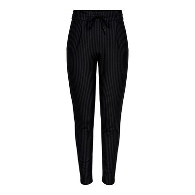 ONLPOPTRASH CLASSIC PINSTRIPE PANT NOOS Black