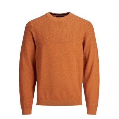 JPR BLACAMP KNIT STRUCTURE CREW NECK LTN Adobe