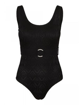VMSTRUCTURE SWIMSUIT Black