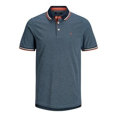 JJE PAULOS POLO SS NOOS DENIM Blue