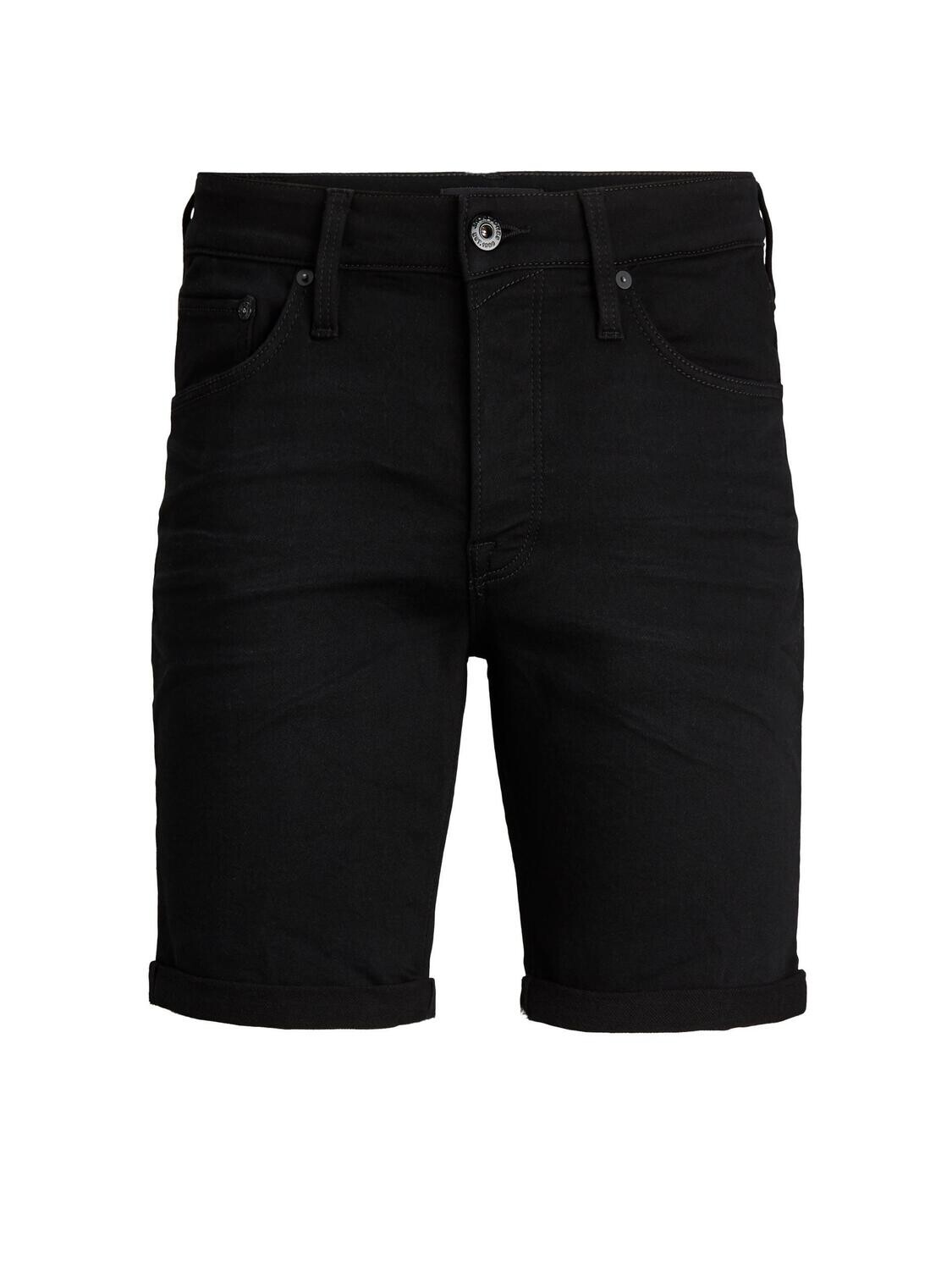 JJIRICK JJICON SHORTS GE 438 I.K Black Denim