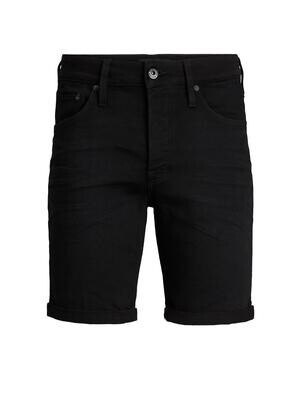 JJIRICK JJICON SHORTS GE 438 I.K Black Denim