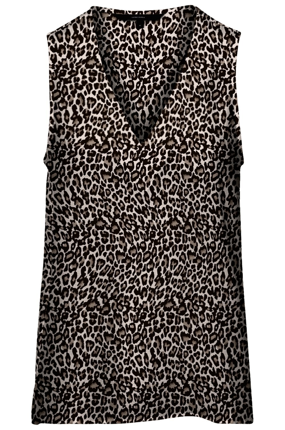 VMSAGA SL V-NECK TOP WVN GA Black/Linea