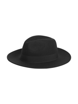 PCTUL HAT W. BRIM Black
