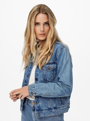 JDYDREW DENIM JACKET MB DNM NOOSMedium Blue Denim