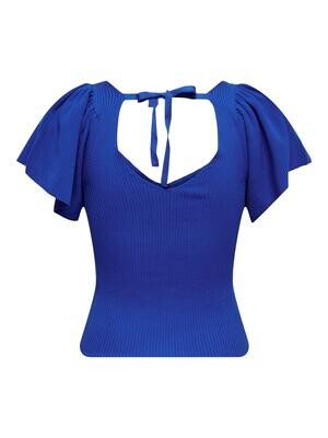ONLLEELO S/S BACK PULLOVER KNT NOOS Surf the Web