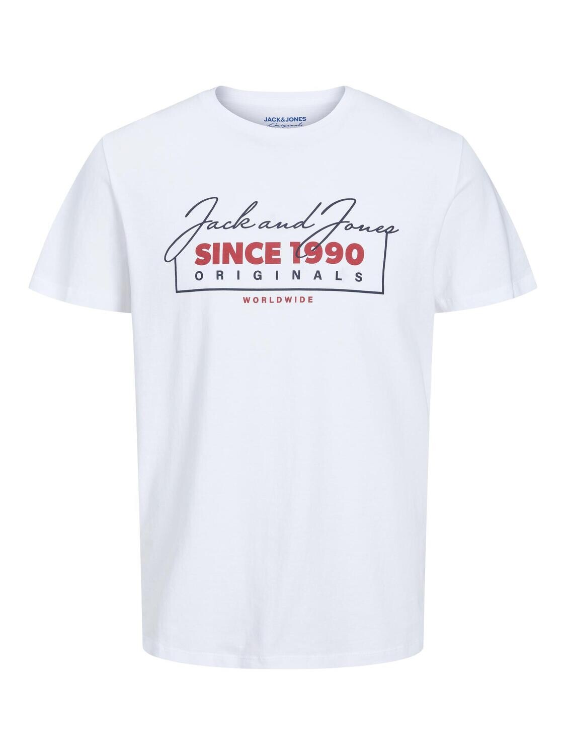 JORSTAR TEE SS CREW NECK AU 2022 White/JJ REG