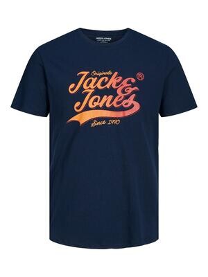 JORSTAR TEE SS CREW NECK AU 2022 Navy Blazer/JJ REG