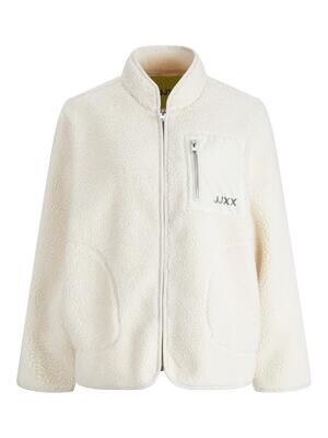 JXJULIE TEDDY JACKET SN Bone White