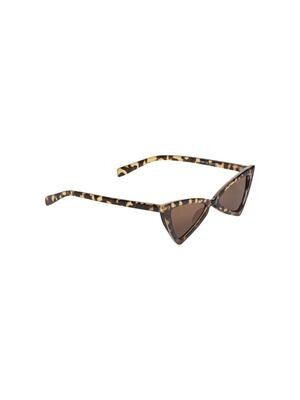 NMHAILEY SUNGLASSES Black-BROWN MIX