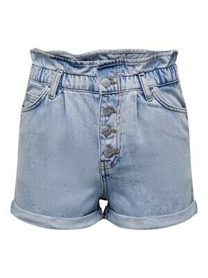 ONLCUBA PAPERBAG DNM SHORTS NOOS Light Blue