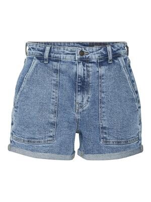 NMBE KATY HW SLIM SHORTS AZ176LB NOOS Light Blue Denim