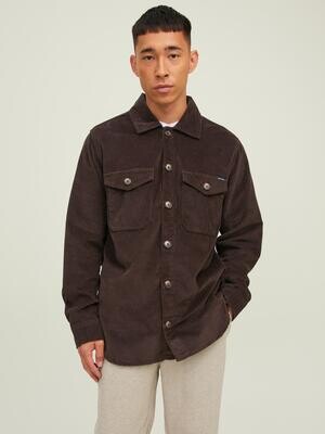 JOROLLIE CORDUROY WOODSIDE OVERSHIRT LS Seal Brown